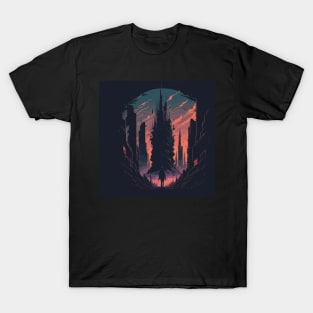 Cyberpunk Ruins T-Shirt